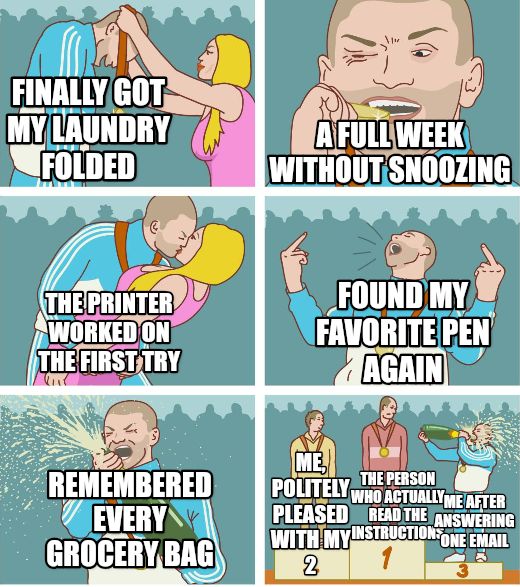 3rd Place Celebration meme