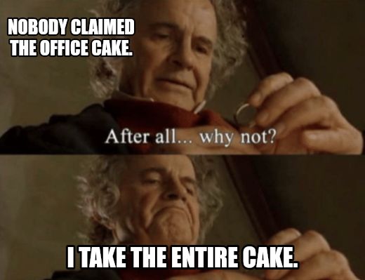 After all.. why not? meme