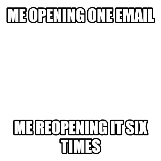 Blank Transparent Square meme