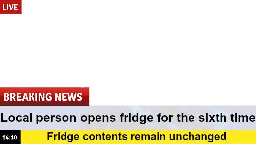 Breaking News template meme