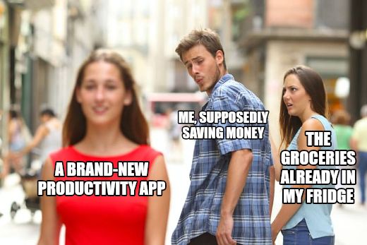 Distracted Boyfriend meme