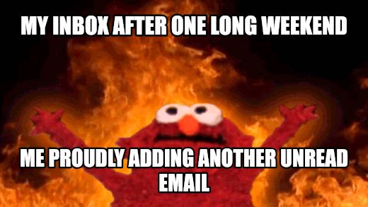 elmo fire meme