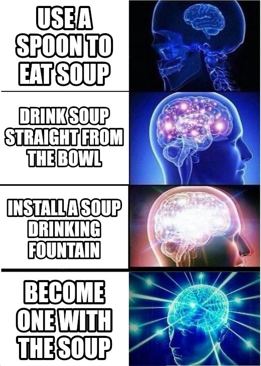 Expanding Brain meme