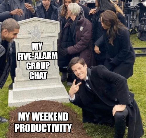 Grant Gustin over grave meme