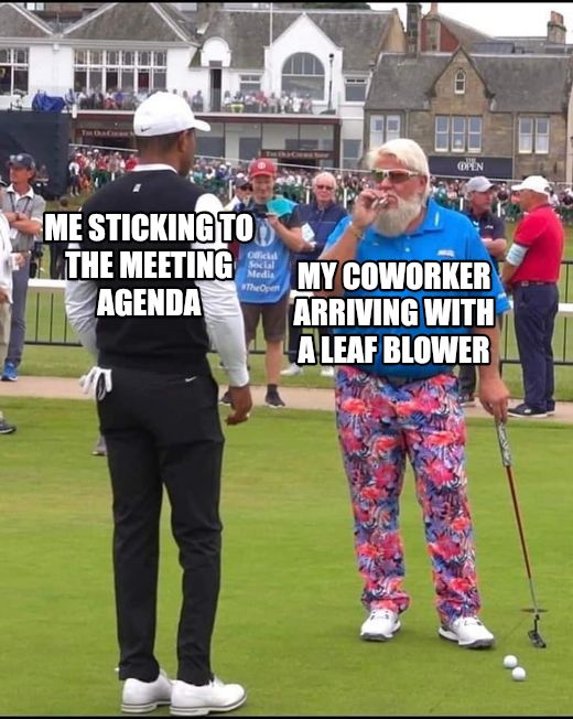 John Daly and Tiger Woods meme