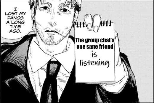 Makima is listening meme