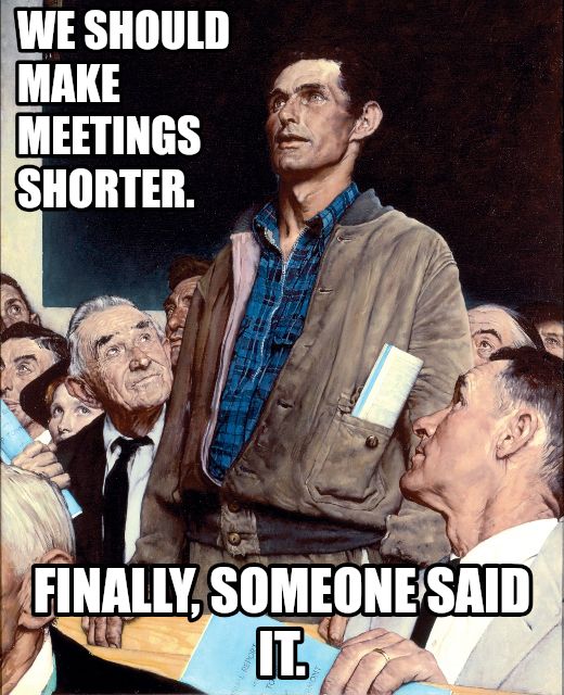 man taking a stand in a town hall meeting meme