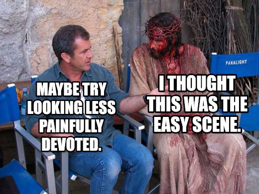 Mel Gibson and Jesus Christ meme