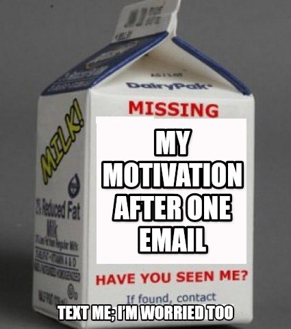 Milk carton meme