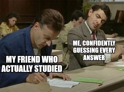 Mr bean copying meme