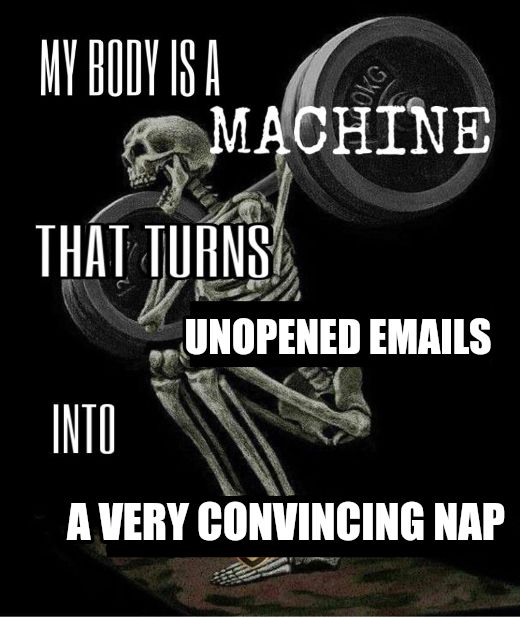 My body is machine meme
