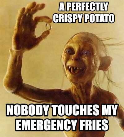 My precious Gollum meme