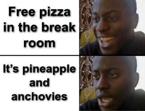Oh yeah! Oh no... meme