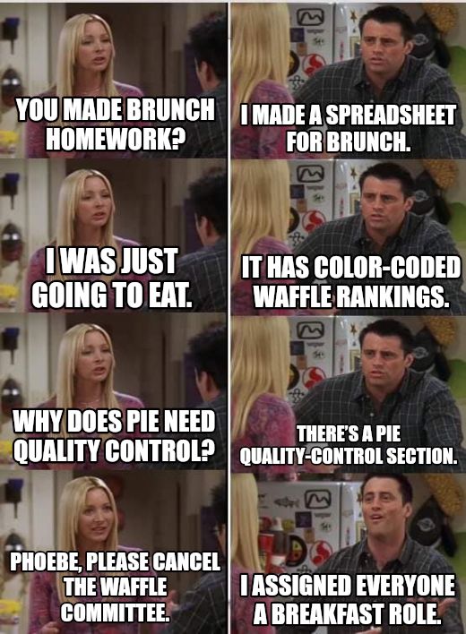 Phoebe Joey meme