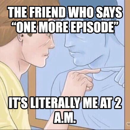 Pointing mirror guy meme