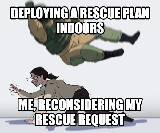Rainbow Six - Fuze The Hostage meme