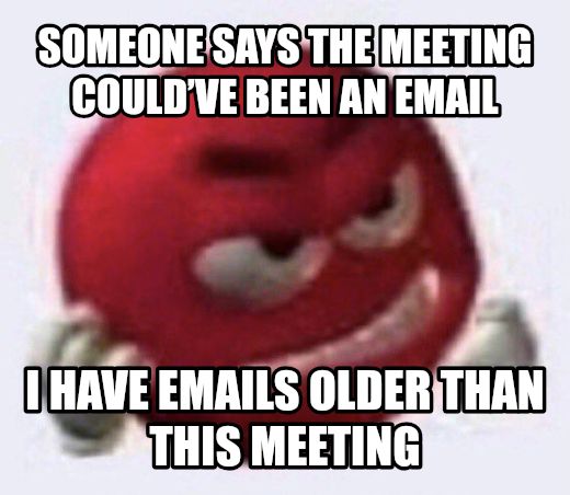 Red M&M angry meme