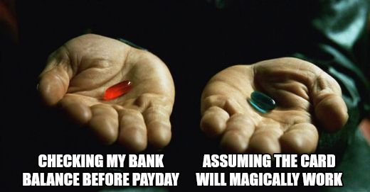 Red pill blue pill meme