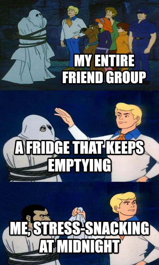 Scooby Doo Unmasking meme