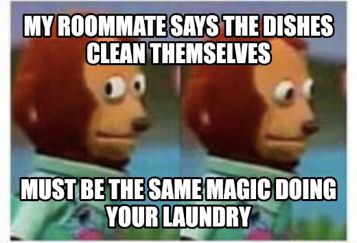 side eye teddy meme