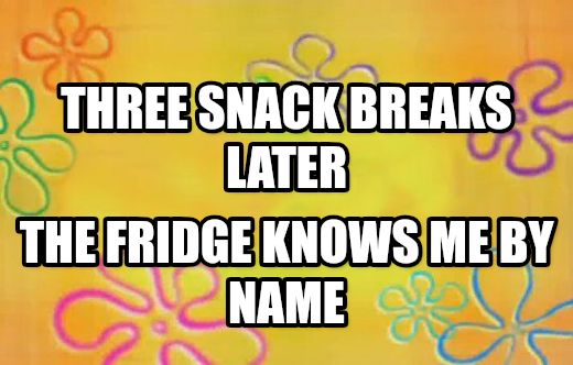 Spongebob time card background meme
