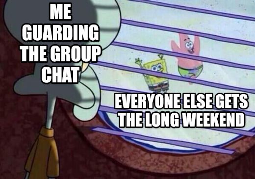 Squidward window meme