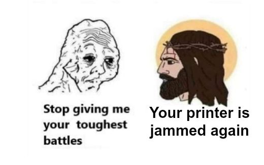 Stop giving me your toughest battles meme