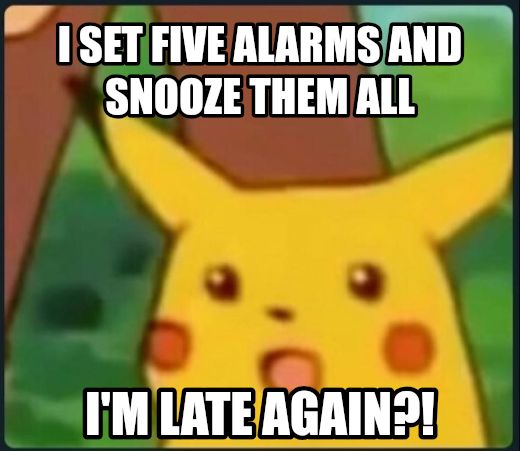 Surprised Pikachu meme