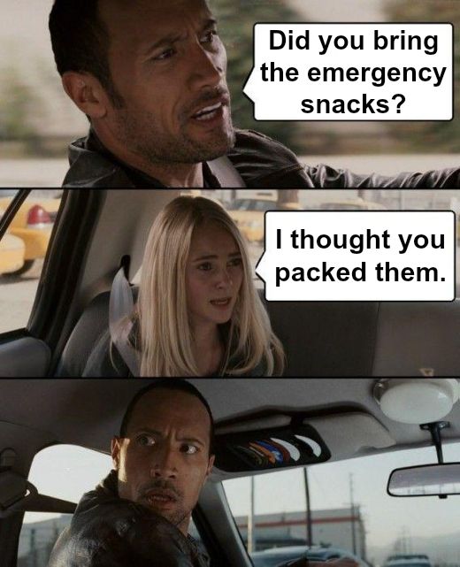 The Rock Driving meme