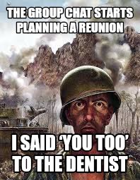 Thousand Yard Stare meme