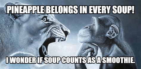 tiger yell at pondering monkey meme