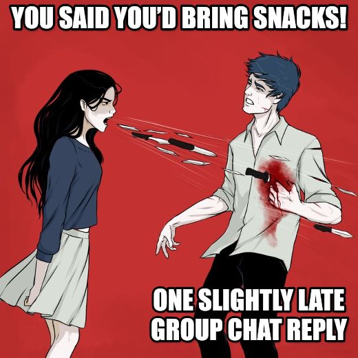 Woman Shouting Knives meme