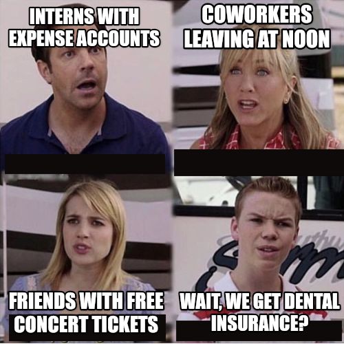 You guys are getting paid template meme