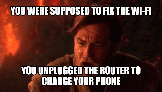 You Were The Chosen One (Star Wars) meme