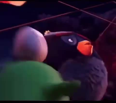 Angry Birds Movie chaos meme template