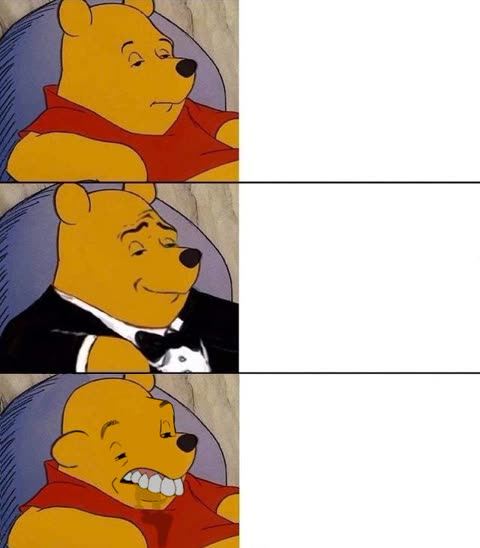 Best,Better, Blurst meme template