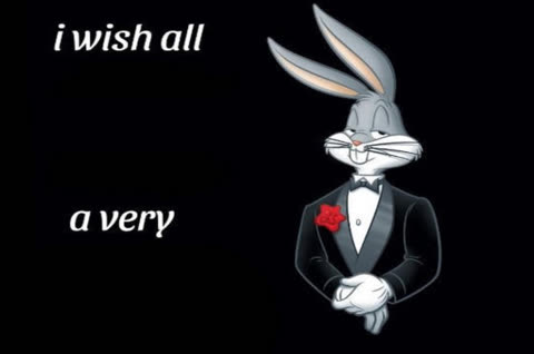 Bugs bunny I wish all empty template meme template