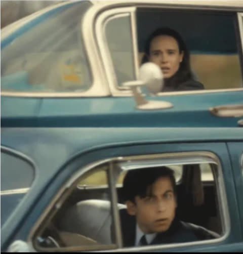 Cars Passing Each Other meme template