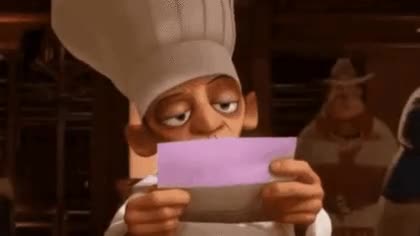 Chef Skinner Reading a Letter meme template