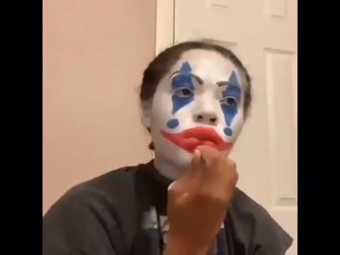 Clown Makeup slander meme template