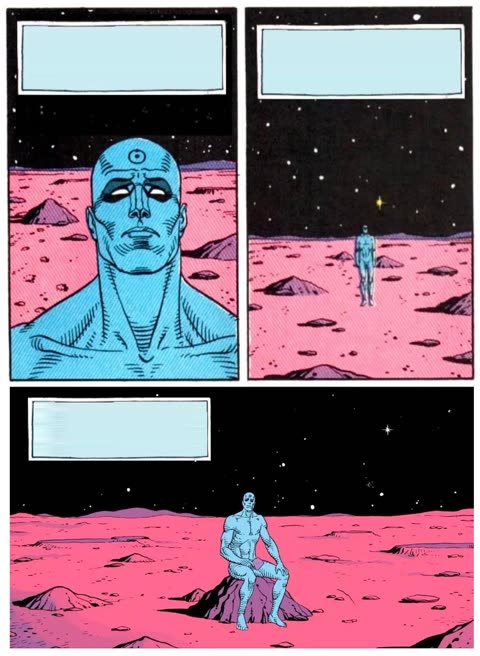 Doctor Manhattan it is 1985 meme template