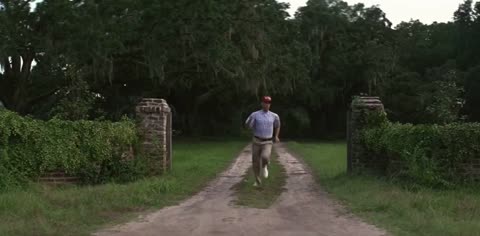 Forest Gump Running meme template