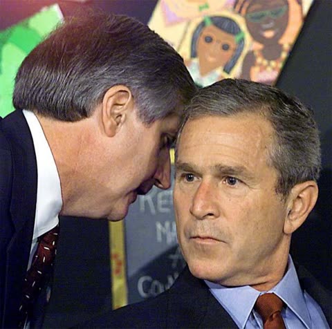 George Bush Whisper meme template