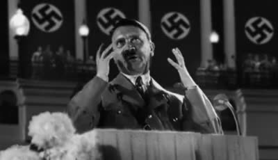 hitler speech meme template