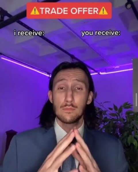 i receive you receive meme template