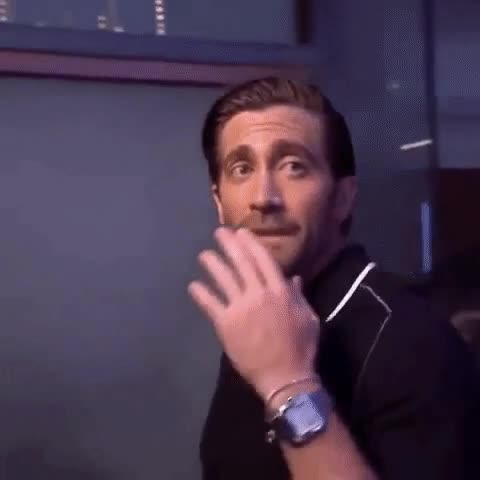 Jake Gyllenhaal goodbye meme template
