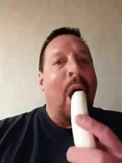 Man sucking suck banana meme template