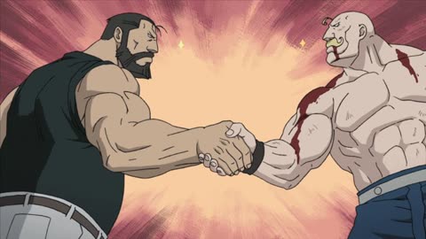 Manly Handshake meme template