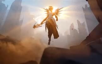 Mercy Saves a Person meme template