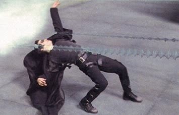 neo dodging a bullet matrix meme template
